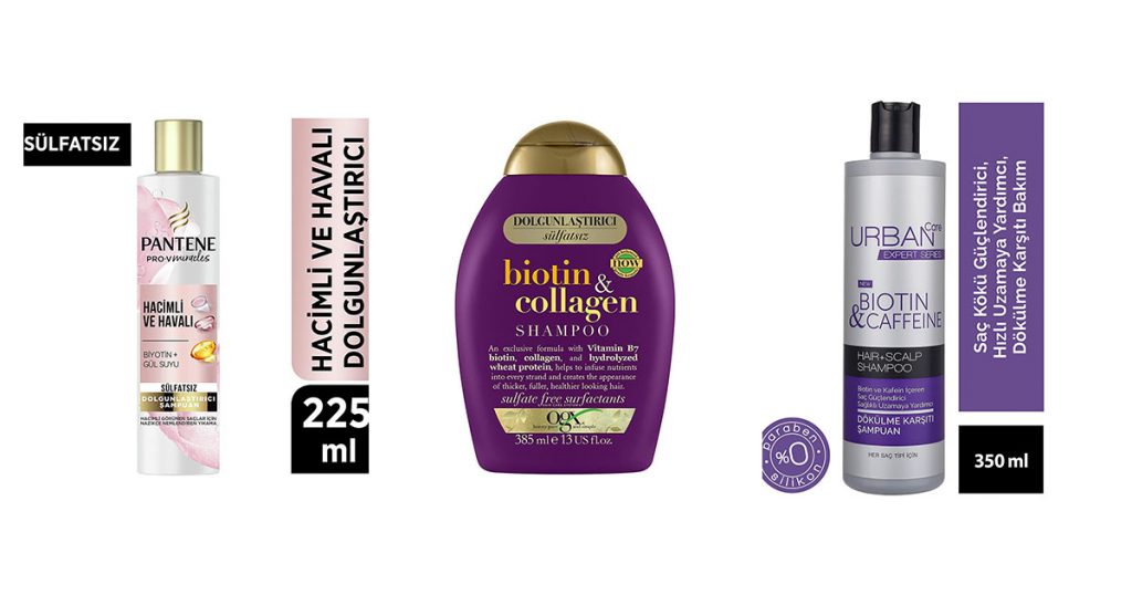 Gür, sağlıklı saçlar için en iyi 7 biotin şampuanı